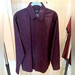 Express Slim Fit Button Down Shirt